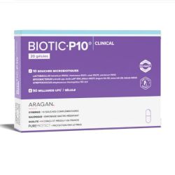 Aragan Biotic P10 Clinical 20 gélules