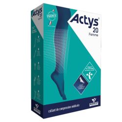 Innothera Bas de contention Actys 20 Bas de contention femme court taille 1 Beige Clair