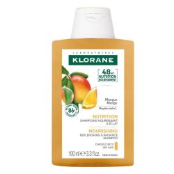 Klorane Mangue shampoing nutrition cheveux secs 100ml