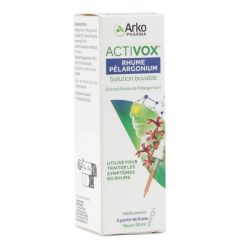 Activox Rhume Pélargonium Solution buvable 30 ml