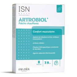 Ineldea Artrobiol confort musculaire 8 patchs chauffants 7x9cm