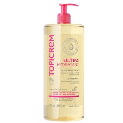 Topicrem Ultra-Hydratant Huile de Douche 1 Litre