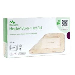 Mepilex Border Flex EM 6X12 cm 10 pansements