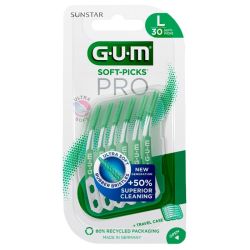 Gum Soft-Picks Pro 30 Unités Taille L