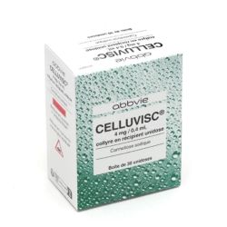 Allergan Celluvisc collyre unidose yeux secs 30 unidoses