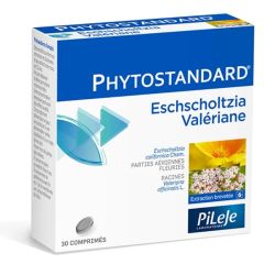 Pileje Phytostandard eschscholtzia et valériane 30 comprimés