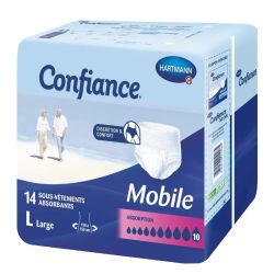 Hartmann Confiance Mobile Slip Absorption 10 gouttes T L 14 sachets