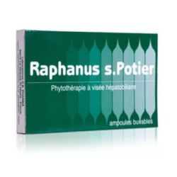 Raphanus S. Potier biologique 12 ampoules