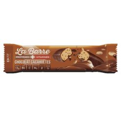EaFit  La Barre Protéinés + Vitamines chocolat cacahuète 49g