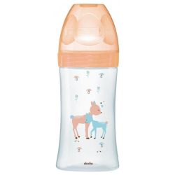 Dodie Biberon Sensation+ 0-6m verre biches 270ml
