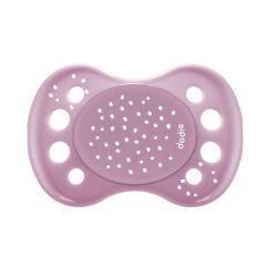 Dodie sucette anatomique silicone 0-6mois fille