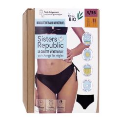 Sisters Republic Maillot Ariel bas de maillot noir Medium taille Xs/34