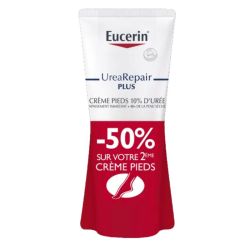 Eucerin crème pieds réparatrice 10% urée 2x100ml