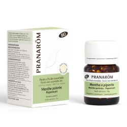 Pranarôm Perles d'huile essentielle de menthe poivrée 60 perles