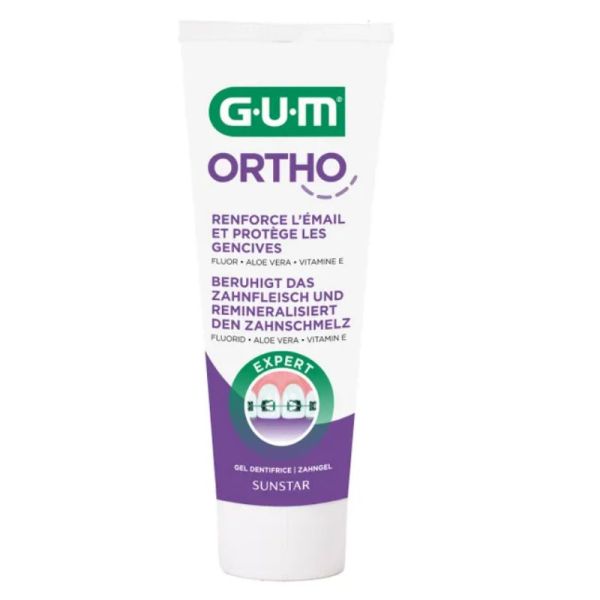 Gum Dentifrice expert spécifique Orthodontie 75ml