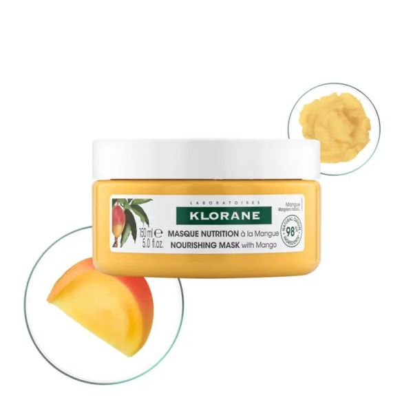 Klorane Mangue masque cheveux secs 150ml