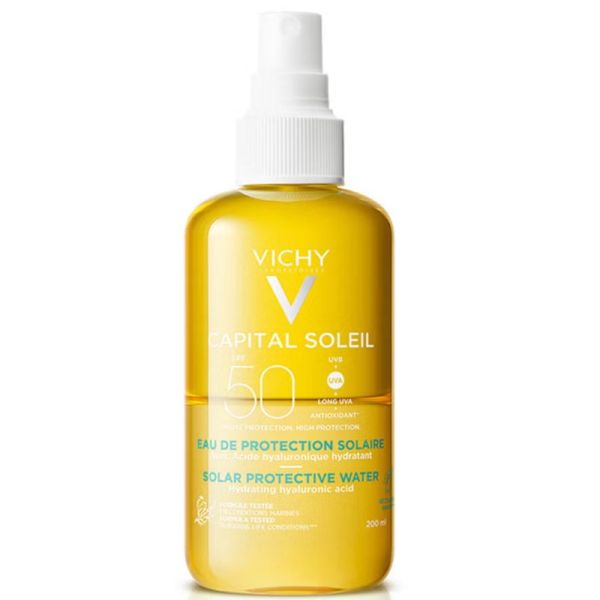 Vichy Capital Soleil eau de protection solaire hydratante SPF50 200 ml