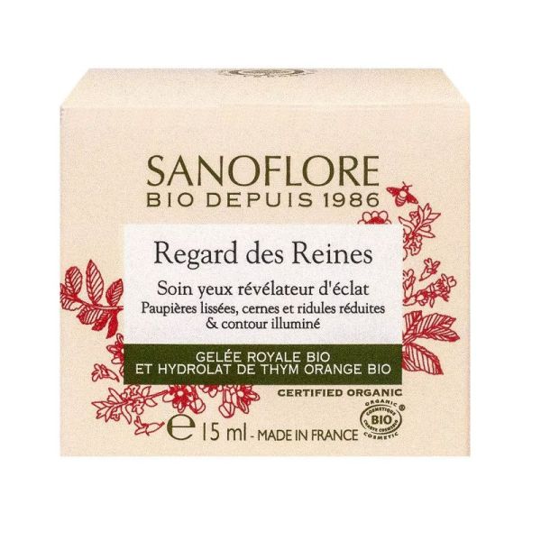 Sanoflore Reine Regard bio soin yeux révélateur15ml