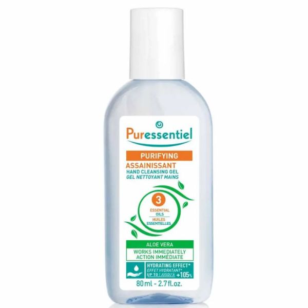 Puressentiel assainissant gel antibacterien aux 3 huiles essentielles 80ml