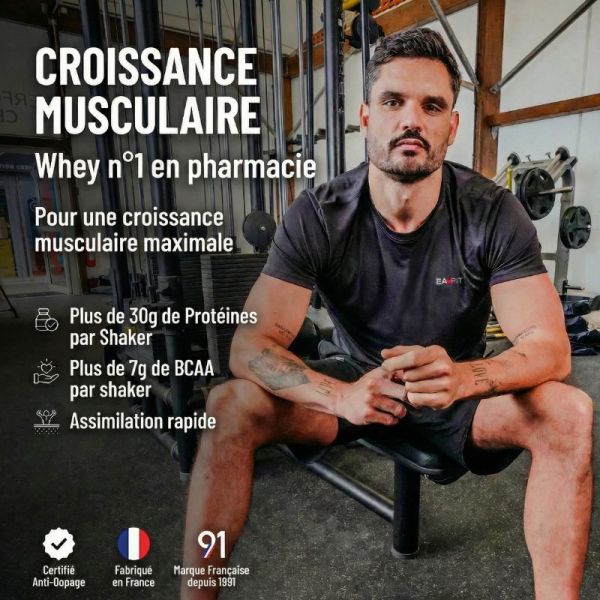 Eafit Pure Whey croissance musculaire Vanille 750g