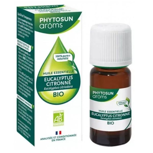 Phytosun Arôms Huile Essentielle Eucalyptus Citronné  Bio 10 ml