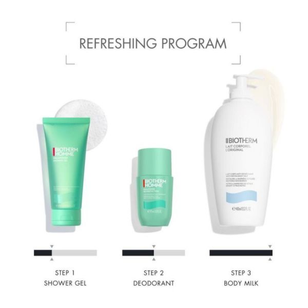 Biotherm Aquapower déodorant anti-transpirant 48h homme 2x75ml
