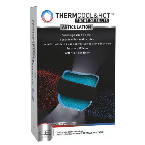 Bausch&Lomb ThermCool&Hot poche de billes articulation chaud/Froid