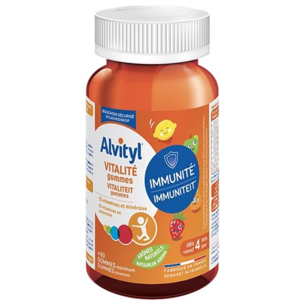 Alvityl Vitalité 10 Vitamines 60 Gummies