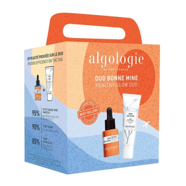 Algologie Duo Bonne Mine Coffret concentré Perfecteur 30ml + Crème Hydra-Fondante 40ml