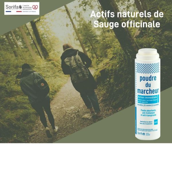 Poudre du Marcheur anti-transpirante 125g