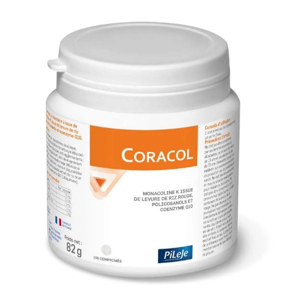 Pileje Coracol Monacoline K 150 comprimés