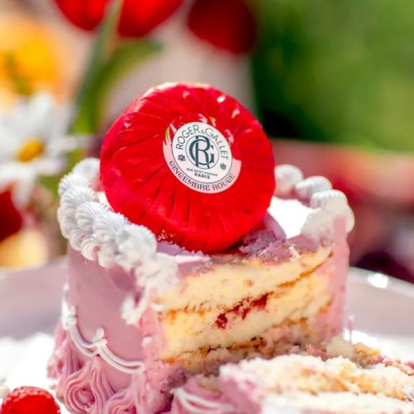 Roger & Gallet Gingembre Rouge 3 savons bienfaisants de 100g