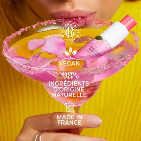Roger & Gallet Rose Baume Lèvres Sublimateur 3,5g