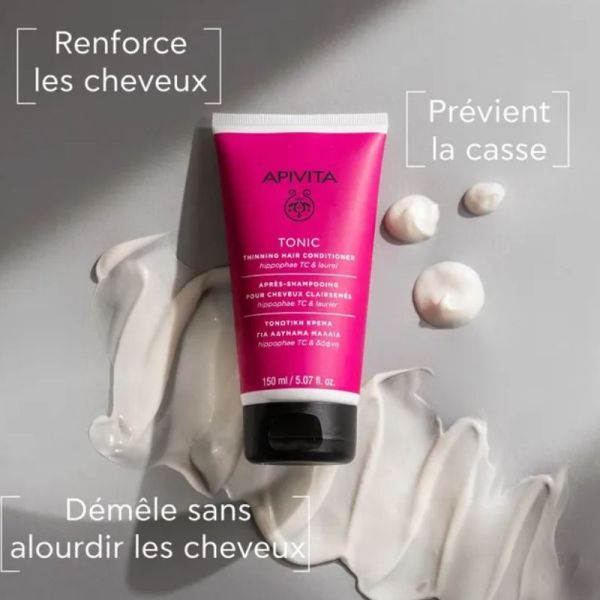 Apivita après-shampoing pour cheveux clairsemés 150ml