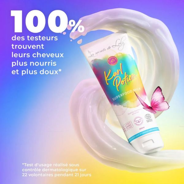 Les Secrets de Loly Kurl Potion lait capillaire 250ml