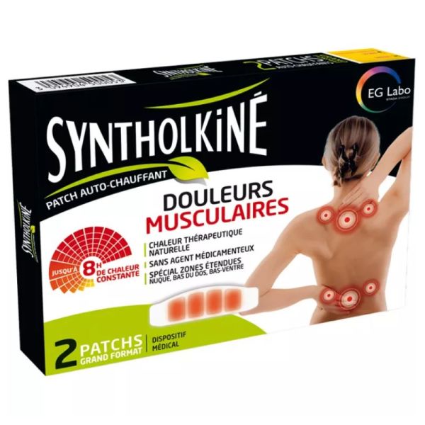 Syntholkiné Patch Chauffant grand format 4 Patchs