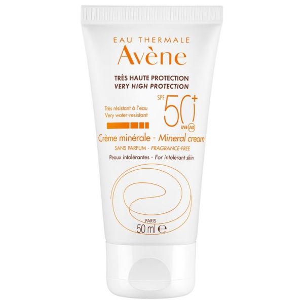 Solaire Crème Minérale SPF50+ Visage 50 ml