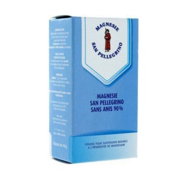 Magnesie San Pellegrino 90% Poudre Sans Anis 90g