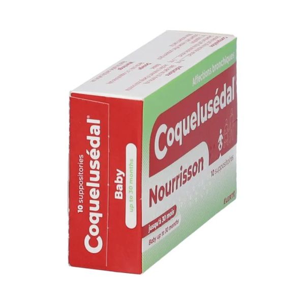 Coquelusedal nourrisson 10 suppositoires