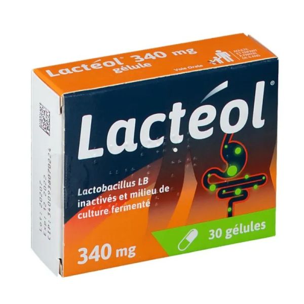 Lactéol 340mg 30 gélules