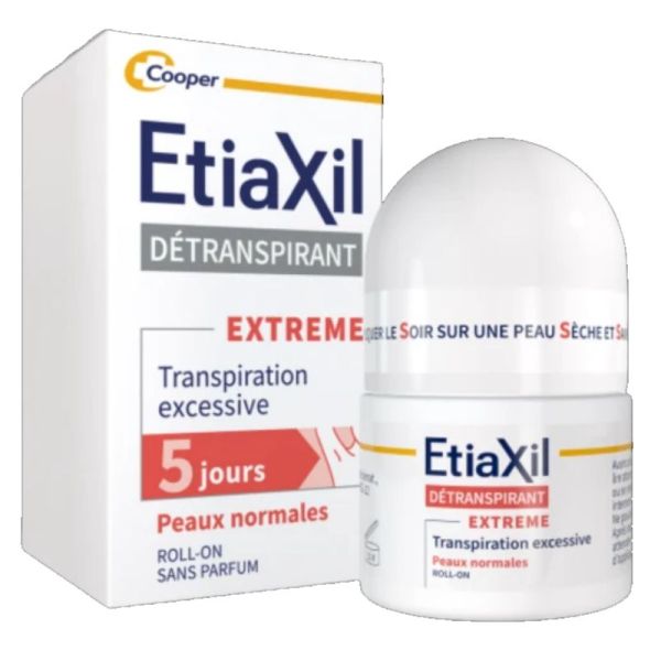 Etiaxil Détranspirant déodorant pieds & mains peaux nomales 100ml