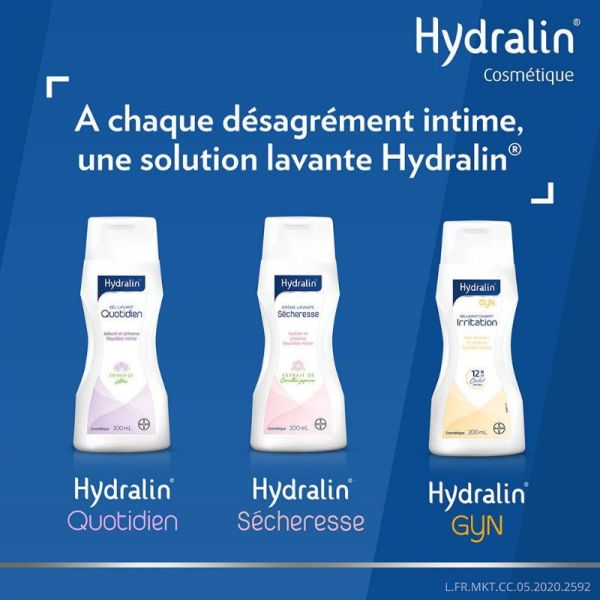 Hydralin quotidien gel lavant 200ml