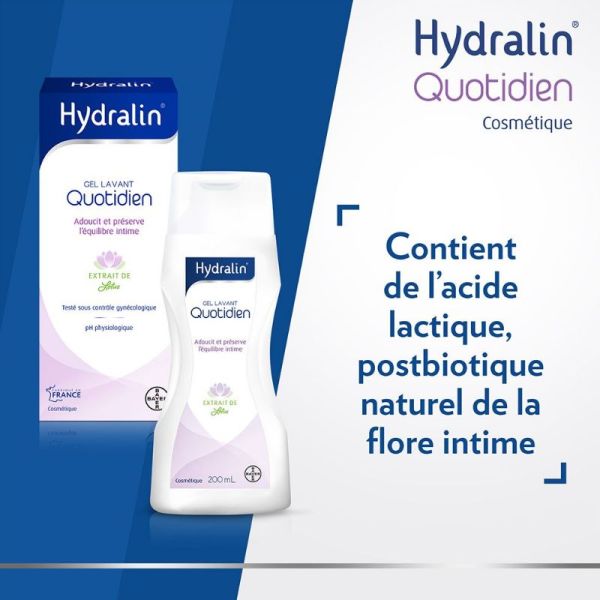 Hydralin quotidien gel lavant 200ml