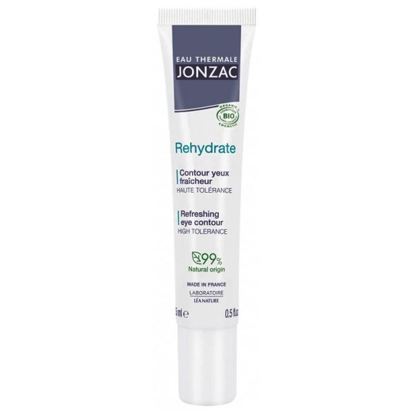 Eau de Jonzac REhydrate Soin Contour Des Yeux Fraîcheur Bio 15 ml