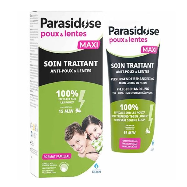 Parasidose Poux-Lentes Soin Traitant 200 ml
