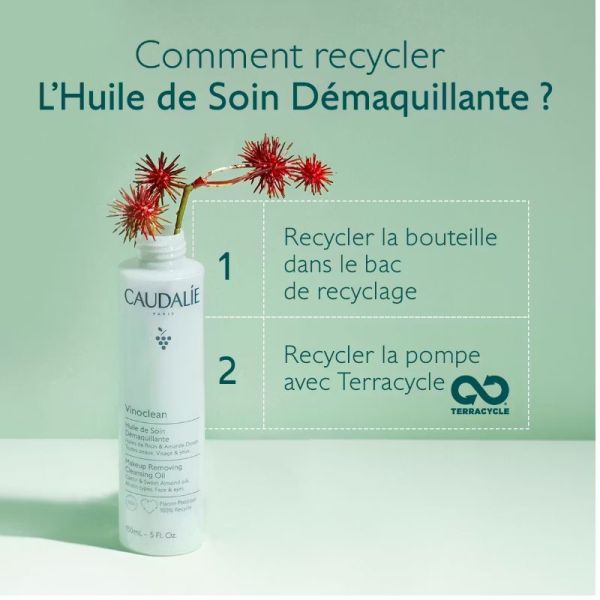 Caudalie Vinoclean huile de soin démaquillante 75 ml
