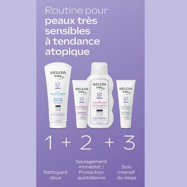 Weleda Baby Derma crème SOS anti grattage 3 en1 sans parfum 50ml