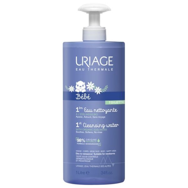 Uriage Bébé 1ère eau nettoyante 1 litre