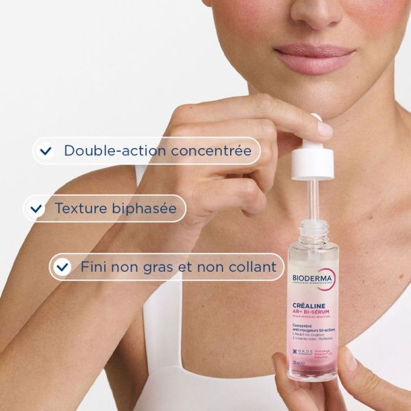Bioderma Crealine AR+ Bi-Sérum peaux sensibles réactives 30 ml