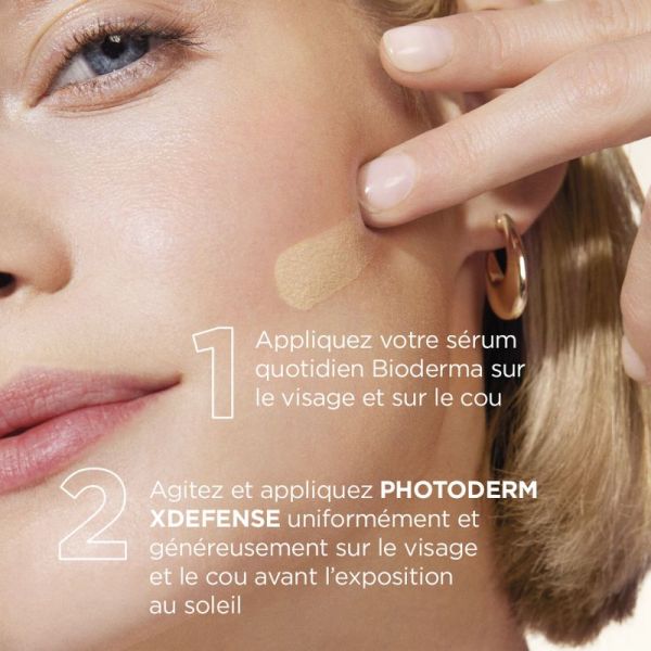 Bioderma Photoderm Xdefense Ultra-Fluid SPF 50+ Teinté 01 40ml